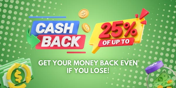 Fungame catalogue promotion banner with colorful games